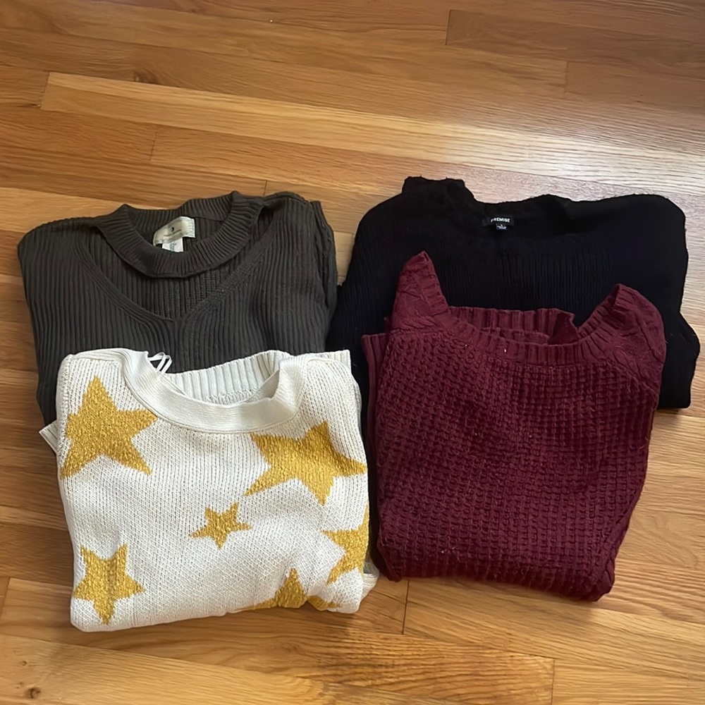 4 Sweater Bundle - image 1